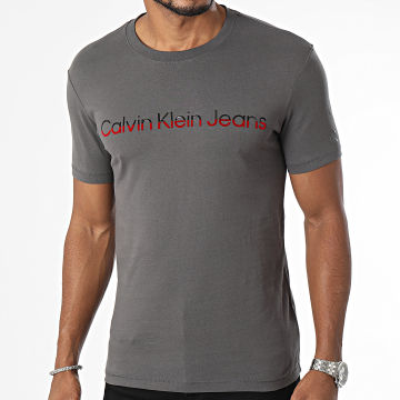 Calvin Klein - Tee Shirt 4682 Gris Anthracite