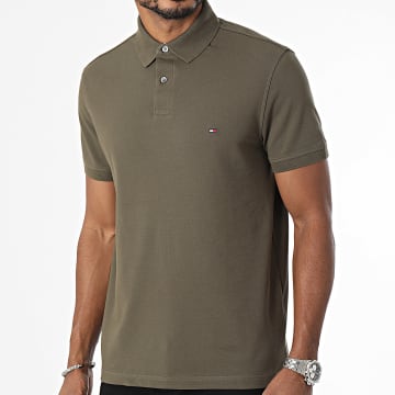 Tommy Hilfiger - Polo Manga Corta Regular Polo 1985 7770 Verde Caqui