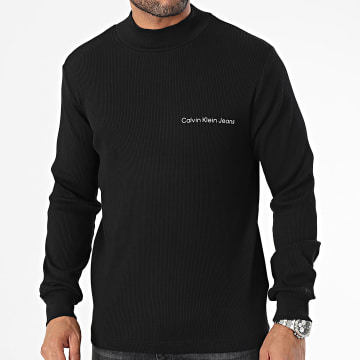 Calvin Klein - Tee Shirt Manches Longues 4677 Noir
