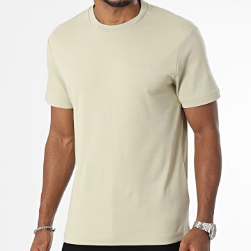 Calvin Klein - Tee Shirt Micro Logo Interlock 9894 Beige