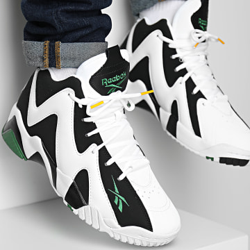 Reebok - Hurrikaze II Sneakers 100033879 Footwear White Core Black Glen Green