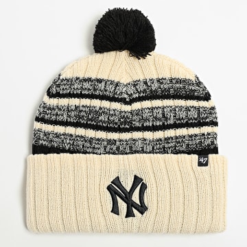 '47 Brand - Gorro New York Yankees Beige Negro