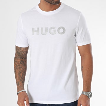 HUGO - Tee Shirt Dulivio 50506996 Blanc