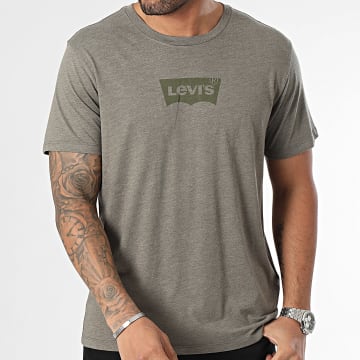 Levi's - Tee Shirt 22491 Khaki Groen Gemêleerd