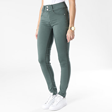 Tiffosi Pantalones de mujer talla nica 10052479 verde caqui Ryses