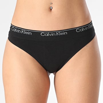 Calvin Klein - String Femme QF7095E Noir