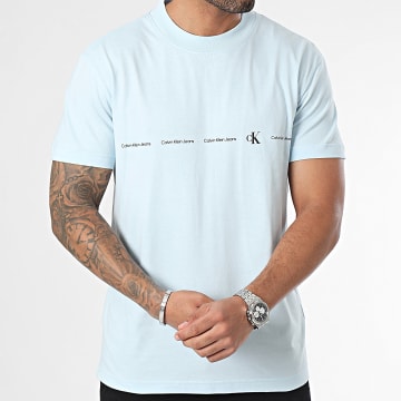 Calvin Klein - Tee Shirt 4668 Bleu Clair