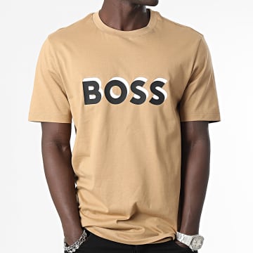 BOSS - Tee Shirt Tiburt 427 50506923 Camel