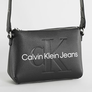 Calvin Klein - Bolso Cámara Esculpido Mujer 0681 Negro