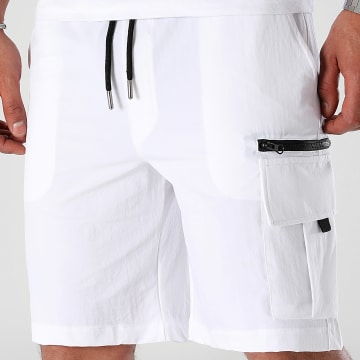 LBO - 0310 Pantaloncini Cargo bianchi