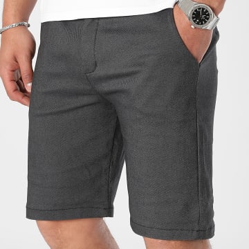 LBO - Short Chino 0766 Gris Anthracite Chiné