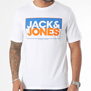 Jack And Jones - Maglietta Box Bianco
