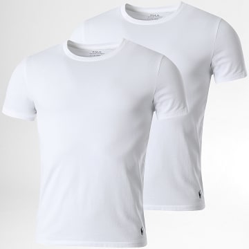 Polo Ralph Lauren - Lot De 2 Tee Shirts Original Player Blanc