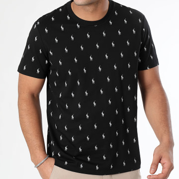 Polo Ralph Lauren - Camiseta All Over Player Negra