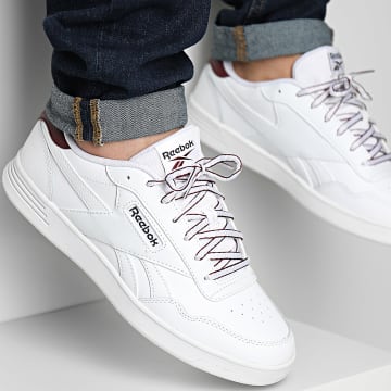 Reebok - Court Advance Sneakers 100033759 Footwear White Classic Maroon Core Black