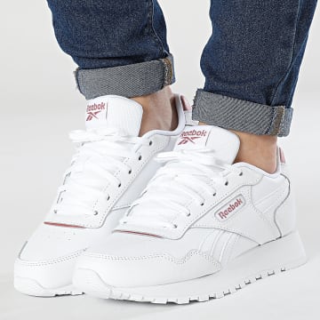 Reebok - Scarpe da ginnastica Reebok Glide Donna 100033705 Bianco Oro Rosa