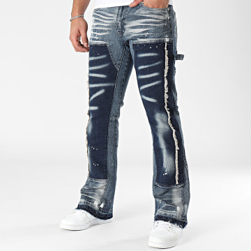 2Y Premium - Jeans flare blu