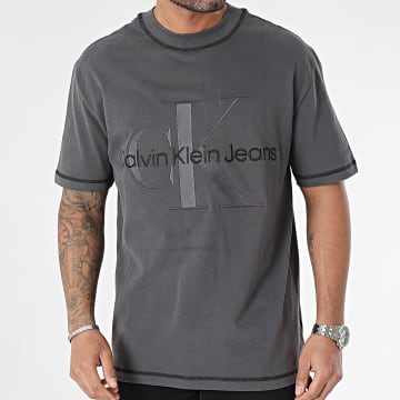 Calvin Klein - Tee Shirt Col Rond 4673 Gris