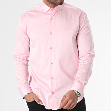 Classic Series - Chemise Manches Longues Rose