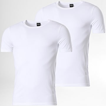 BOSS - Lot De 2 Tee Shirts 50475276 Blanc