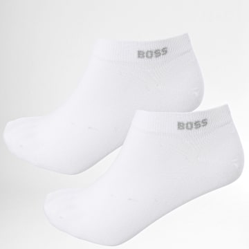 BOSS - Lote de 2 pares de calcetines AS Uni 50469849 Blanco
