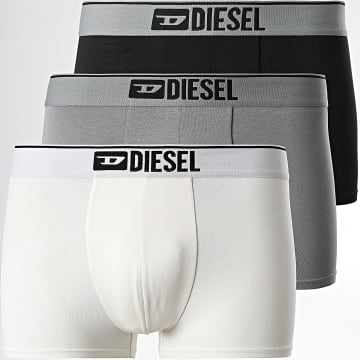  Diesel - Lot De 3 Boxers Damien 00ST3V Noir Gris Blanc