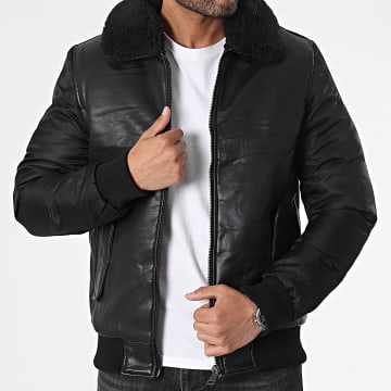 Frilivin - Bomber in montone nero