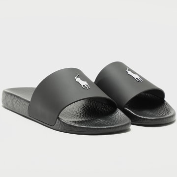 Polo Ralph Lauren - Polo Slide Sandals Nero Bianco