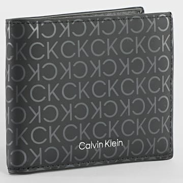 Calvin Klein - Billetero Bifold engomado 1259 Negro