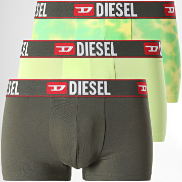 Diesel - Set di 3 boxer Damien 00ST3V-0QIAT Taupe Green