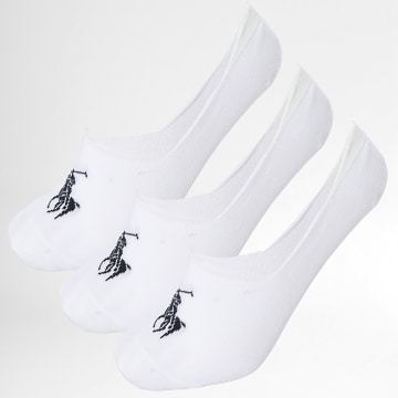 Polo Ralph Lauren - Set di 3 paia di calzini bianchi per grandi giocatori