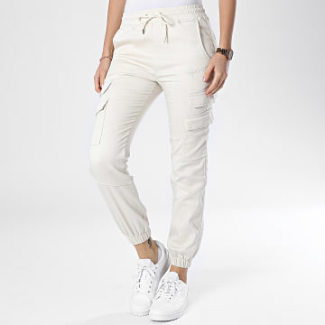 Femme Girls Outfit Pantalon Cargo Slim S353 Blanc