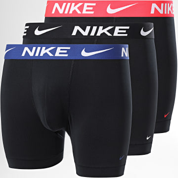  Nike - Lot De 3 Boxers Dri-Fit Essential Micro KE1157 Noir Bleu Roi Rouge