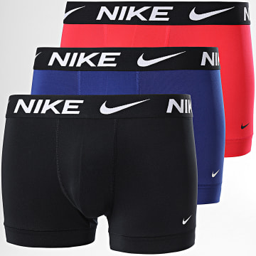  Nike - Lot De 3 Boxers Dri-Fit Essential Micro KE1156 Noir Bleu Marine Rouge
