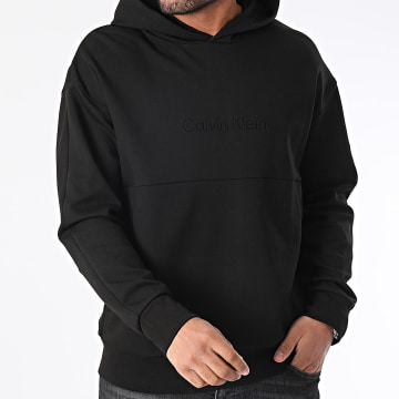 Calvin Klein - Sweat Capuche Debossed Logo 2746 Noir