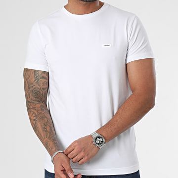 Calvin Klein - Camiseta cuello redondo 2724 Blanco