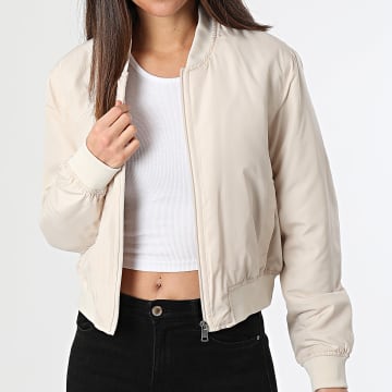 Only - Alma Giacca Bomber Donna Beige