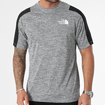 The North Face - Tee Shirt Col Rond A823V Gris Chiné