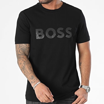 BOSS - Tee Shirt Col Rond 50506363 Noir