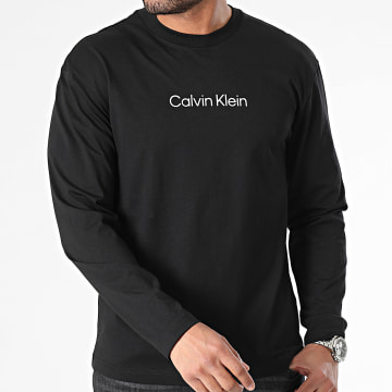 Calvin Klein - Tee Shirt Manches Longues Hero Logo 2396 Noir