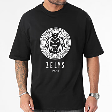 Zelys Paris - Camiseta cuello redondo negra