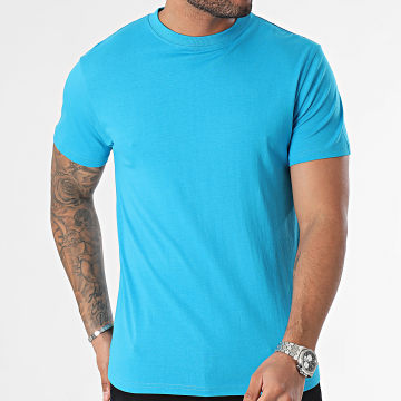 Black Industry - Camiseta cuello redondo azul