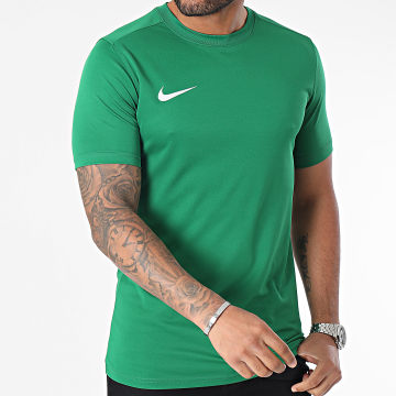 Nike - Tee Shirt Logo Classic BV6708 Vert Blanc