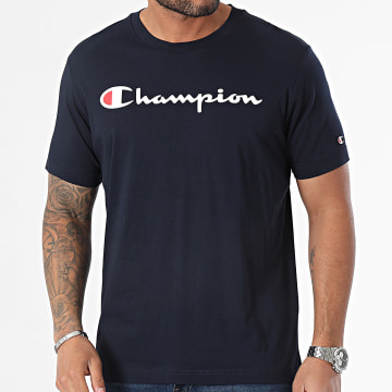 Champion - Maglietta girocollo 219831 blu navy
