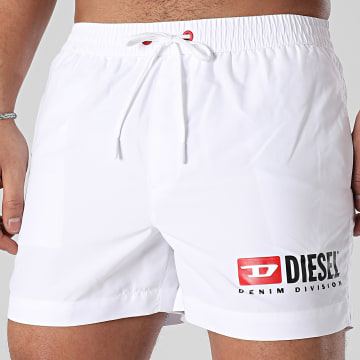 Diesel - Ken A13161-0INAC Pantaloncini da jogging bianchi