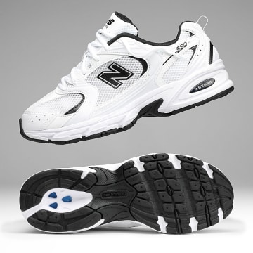 New Balance - Baskets 530 White Black