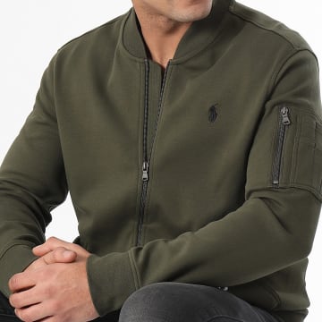 Polo Ralph Lauren - Veste Zipp?�e Original Player Vert Kaki - LaBoutiqueOfficielle.com