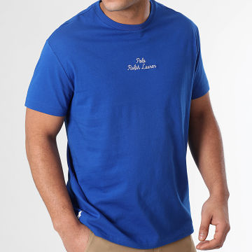 Polo Ralph Lauren - Tee Shirt Logo Embroidery Bleu Roi