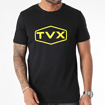  13 Block - Tee Shirt Logo TVX Noir Jaune