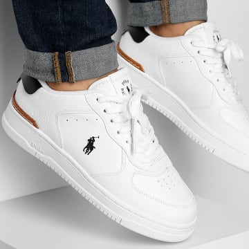 Scarpe ralph lauren uomo nere on sale